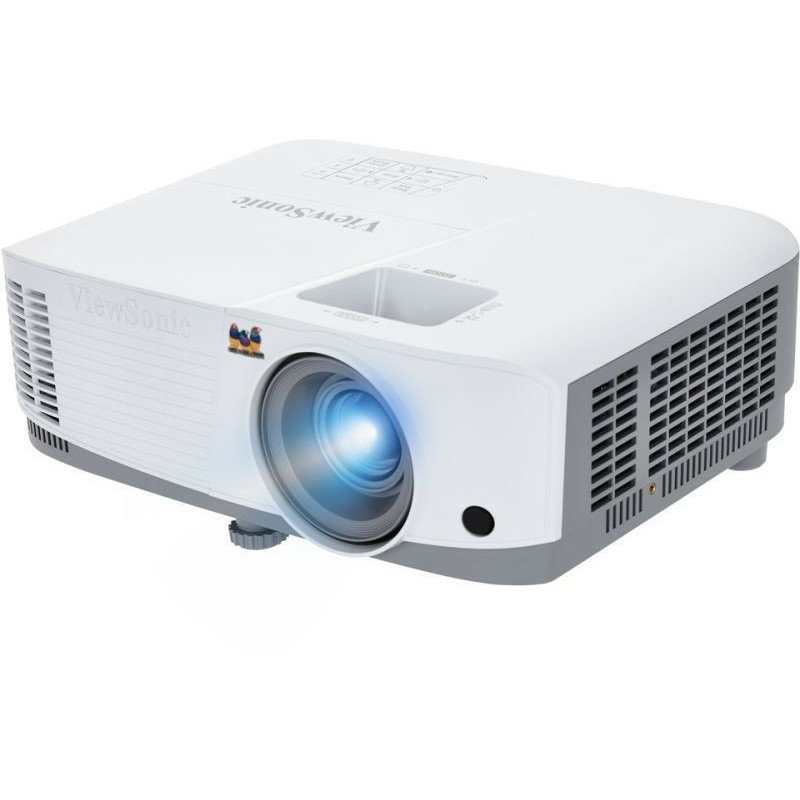 Videoproyector ViewSonic DLP PA504W WXGA (1280x800), 4000 lúmenes, VGA, HDMI x 2, USB-a, RJ45, 15,000 horas, tiro normal, bocina