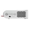 Videoproyector ViewSonic LED DLP m1+-2, ultraportatil, WVGA 854 x 480, 300 lúmenes, mini HDMI x 1, USB-c, wifi integrado, blueto