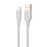 Cable Vorago cab-c01w USB-tipo c 1 metro carga rápida blanco