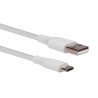 Cable Vorago cab-c01w USB-tipo c 1 metro carga rápida blanco