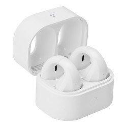 Audífonos Vorago ESB-410 bluetooth 5.4 15 hrs de reproducción, diseño innovador ows, Touch, manos libres conexión para carga USB