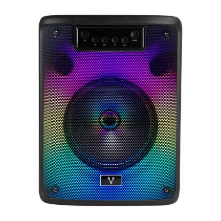 Bafle Vorago 8" BT 10 watts rms, TWS 4 hrs carga USB tipo c