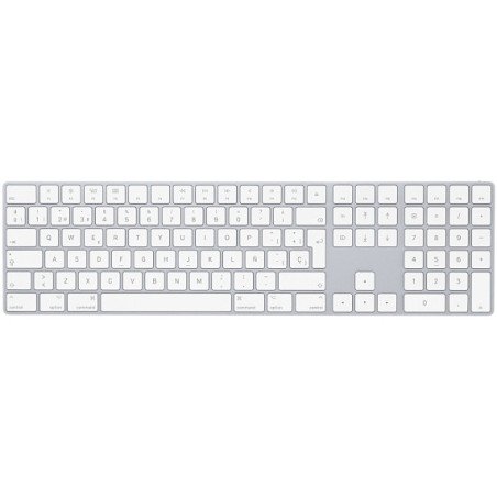 Teclado Inalámbrico Magic Keyboard Apple MQ052LZ/A - Numérico, Gris Espacial, Universal, Bluetooth