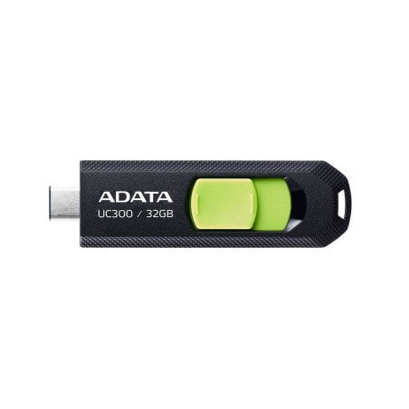 Memoria flash Adata UC300 32GB USB-c 3.2 verde (acho-UC300-32g-rbk, gn)