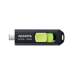 Memoria flash Adata UC300 64GB USB-c 3.2 verde (acho-UC300-64g-rbk, gn)