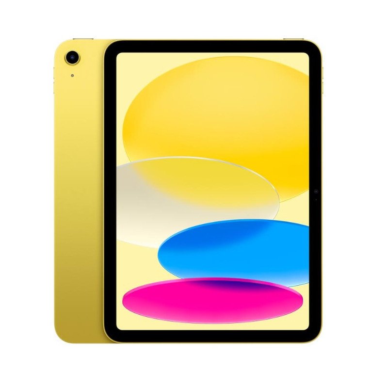 iPad APPLE MPQ23LZ/A Decima generación - A14, 64 GB, 10.9 pulgadas, 2360 x 1640 pixeles, iPadOS 16, Wifi, color Yellow