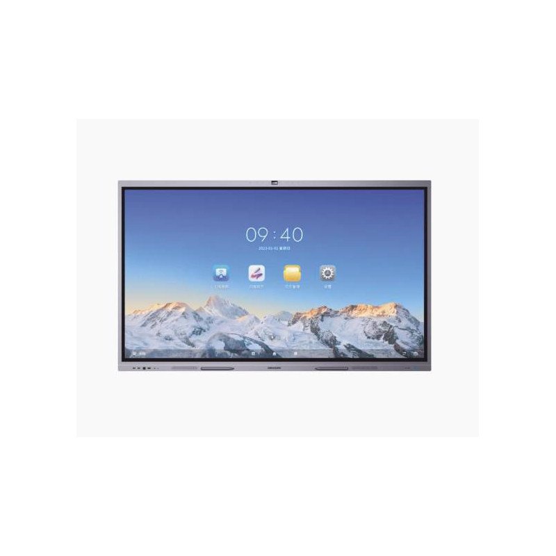 Pantalla Interactiva Touch de 75" Android 13 (Actualizable a Android 14), Cámara Web 8 MP, Resolución 4K, Bocinas Integradas, En