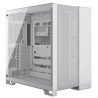 Gabinete Corsair airflow 6500d, blanco, semitorre, 2 cámaras, ATX, cri