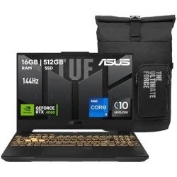 Laptop ASUS TUF Gaming F15 FX507VU, Intel® Core™ i7, 39.6 cm (15.6"), 1920 x 1080 Pixeles, 16 GB, 512 GB, Windows 11 Home