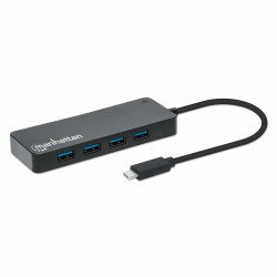 Hub USB-C V3.2 7 Puertos A, 5GBps