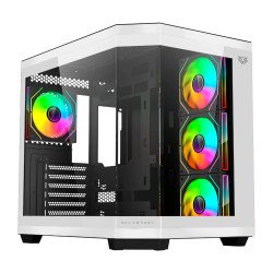 Gabinete gamer Balam Rush tank master 9600TB, media torre, ATX, micro 