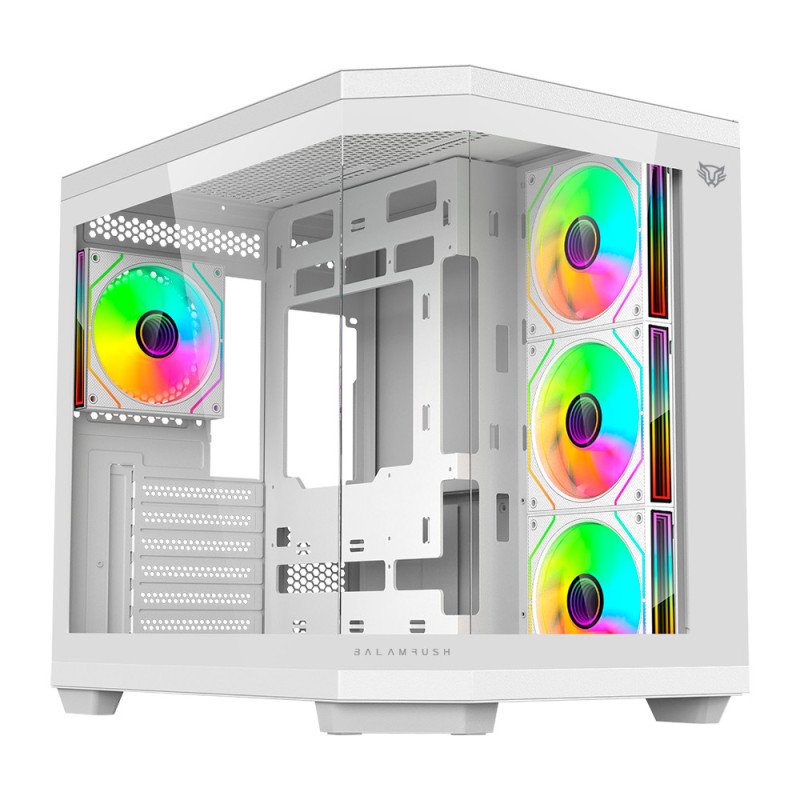 Gabinete gamer Balam Rush Tank master 9600tb, media torre, ATX, micro 