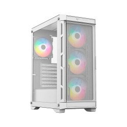 Gabinete gamer Balam Rush carbono Aircool 4000a, mini torre, mini ITX,