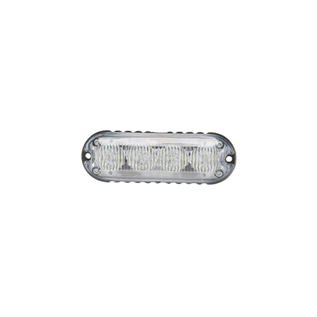Luz auxiliar para motocicletas, 4 leds ultra brillantes, color azul