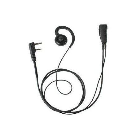 Micrófono de solapa estilo gancho para radios vertex VX-160, VX-180, VX-210, VX400.