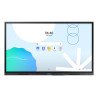 Pantalla Interactiva WAD 86" Multi Touch 40 Android OS 13 UHD Resolucion 3840x2160 400 Nits Uso 16/7