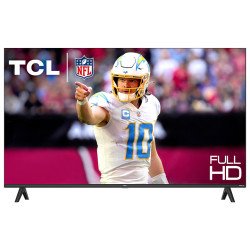 Televisión TCL 43" 2K FHD Roku Dolby Digital Diseño Slim sin bordes Compatible con Google Siri Alexa Wifi 2.4 G y 5G