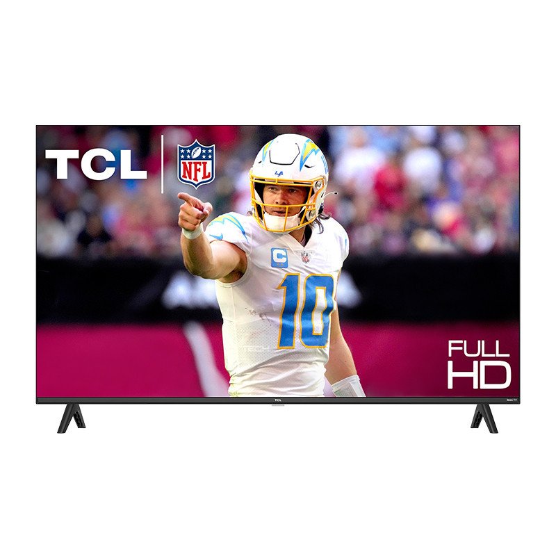 Televisión TCL 43" 2K FHD Roku Dolby Digital Diseño Slim sin bordes Compatible con Google Siri Alexa Wifi 2.4 G y 5G