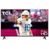 Televisión TCL 43" 2K FHD Roku Dolby Digital Diseño Slim sin bordes Compatible con Google Siri Alexa Wifi 2.4 G y 5G