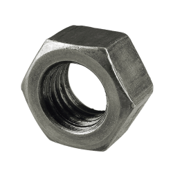 Tuerca Hexagonal Galvanizada de 1/4" (6.4 mm), Bolsa con 250 piezas.
