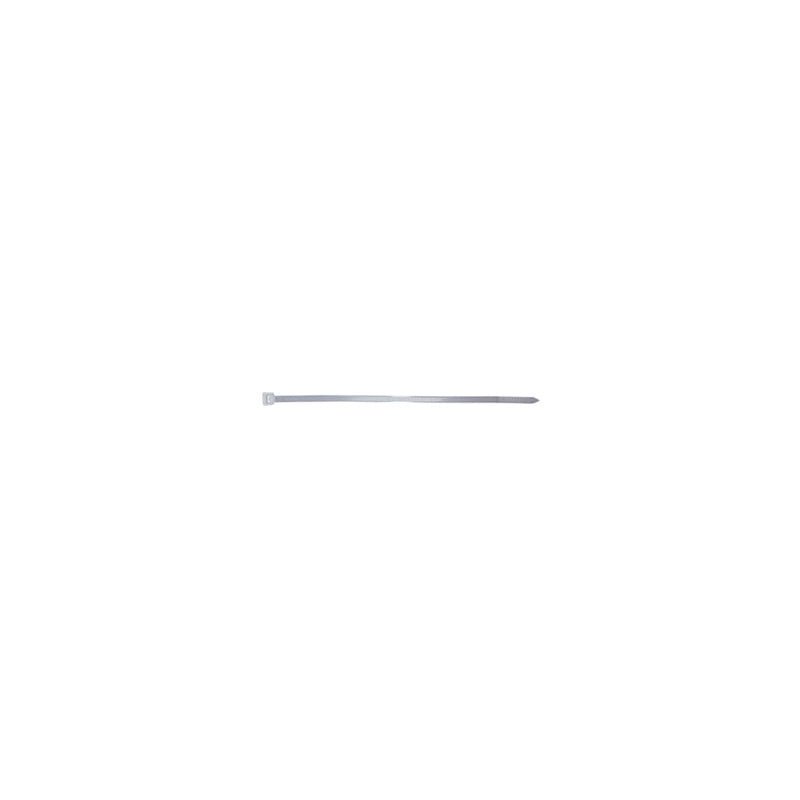 Corbata de nylon color natural, 3.2 x 142mm (1000 piezas)