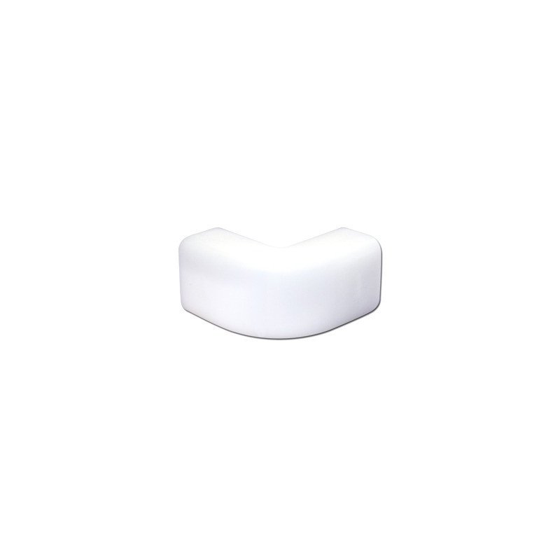 Esquinero Exterior de PVC auto extinguible para canaleta TMK0812 (3 piezas) Esquinero Exterior de PVC auto extinguible para canaleta TMK0812 (3 piezas)