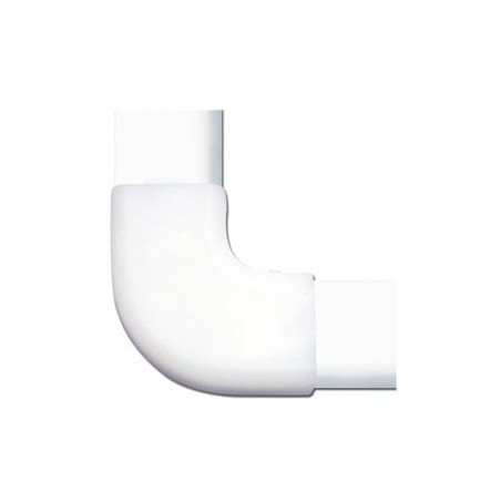 Sección en L de PVC auto extinguible, para canaleta TMK0812 (3 piezas)