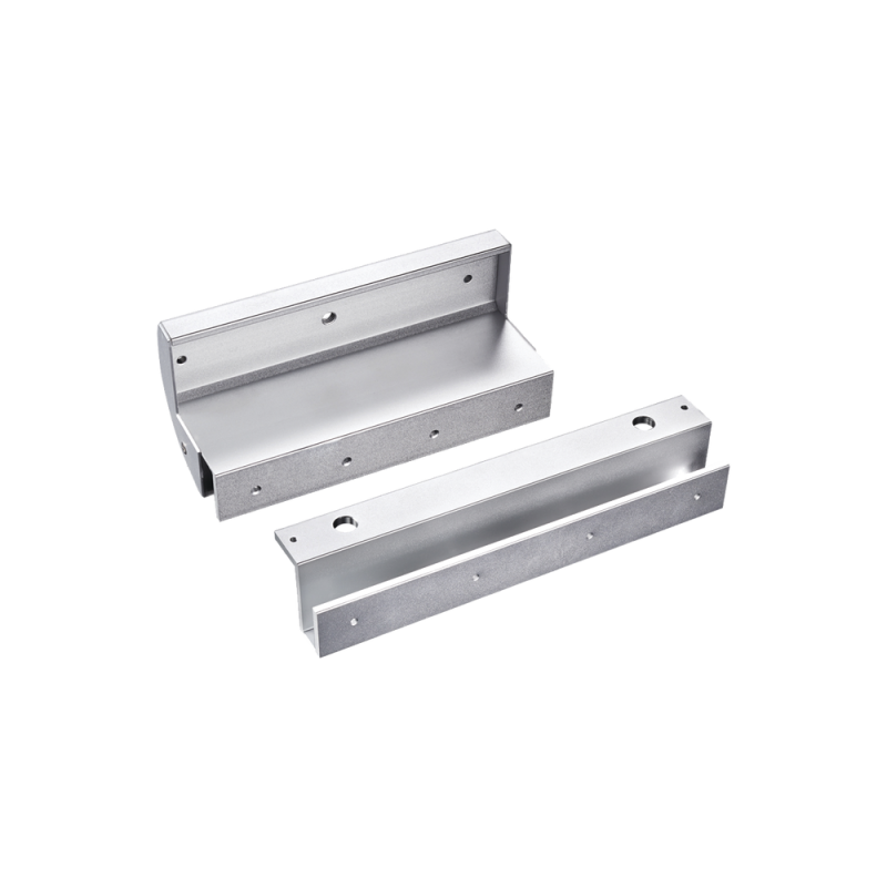 Montaje para puertas de solo cristal para uso con Chapa Magnética MAG600LED