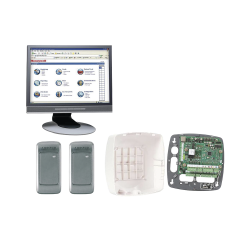 Kit de Control de Acceso con Controlador NETAXS (Interfaz WEB para 2 P