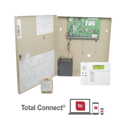 Panel de alarma residencial, comercial vista 21ip con módulo IP inclui