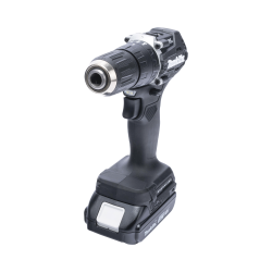 Rotomartillo/taladro inalámbrico sin carbones, broquero de ½", 1,700 rpm, 18vcd, torque: 40 n.m con 2 bat. (1.5ah) y cargador.