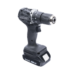 Rotomartillo/taladro inalámbrico sin carbones, broquero de ½", 1,700 rpm, 18vcd, torque: 40 n.m con 2 bat. (1.5ah) y cargador.