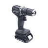 Rotomartillo/taladro inalámbrico sin carbones, broquero de ½", 1,700 rpm, 18vcd, torque: 40 n.m con 2 bat. (1.5ah) y cargador.