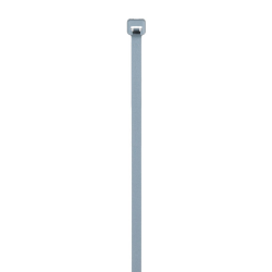 Cincho Pan-Ty™ 203mm Largo x 3.4mm ancho, Intermedio de Nylon 6.6 y Metal Detectable, Color Azul Claro. 100 piezas.