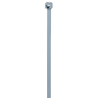 Cincho Pan-Ty™ 203mm Largo x 3.4mm ancho, Intermedio de Nylon 6.6 y Metal Detectable, Color Azul Claro. 100 piezas.