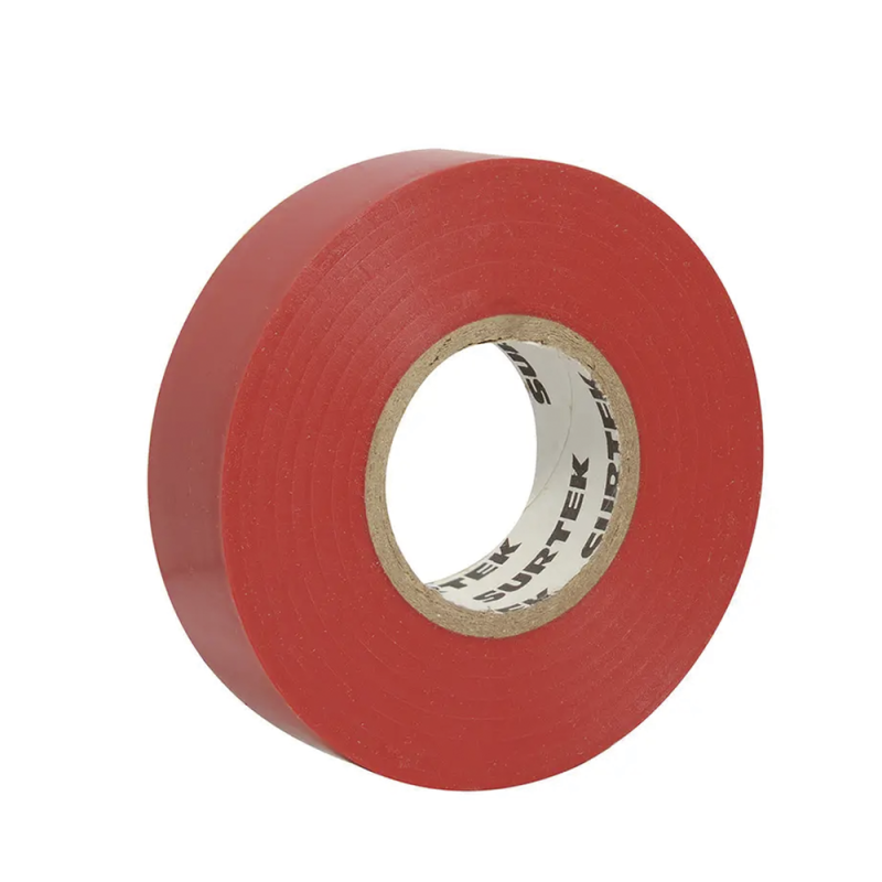 Cinta para aislar color Rojo de 19 mm x 18 metros, FabriTitulo:*cada e