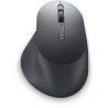 Mouse DELL MS900, Zurdo, Track-on-glass (TOG), RF inalámbrico + bluetooth, 8000 DPI, Negro