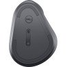 Mouse DELL MS900, Zurdo, Track-on-glass (TOG), RF inalámbrico + bluetooth, 8000 DPI, Negro