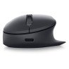 Mouse DELL MS900, Zurdo, Track-on-glass (TOG), RF inalámbrico + bluetooth, 8000 DPI, Negro
