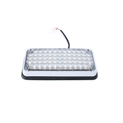 Luz de advertencia de 7x3", bicolor rojo, claro, ideal para ambulancia