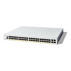 Switch Catalyst 1300, 48 puertos Gigabit Ethernet, PoE+ con 740W totales, 4 Puertos SFP+ (4x 1G/10G), Incluye cable CAB-16AWG-AC