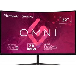 Monitor Viewsonic VX Series VX3218C-2K, 81.3 cm (32"), 2560 x 1440 Pixeles, Quad HD, LED, 1 ms, Negro