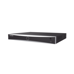 NVR 12 Megapixel (4K), 16 canales IP, AcuSense (Evita Falsas Alarmas), Reconocimiento Facial, 2 Bahías de Disco Duro, HDMI en 4K