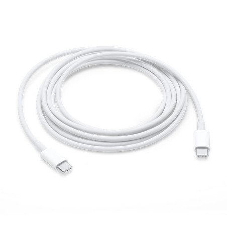 Cable USB Apple MLL82AM/A - Color blanco, Apple, 2 m, Cable cargador