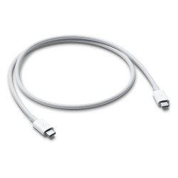 Thunderbolt 3 (USB-C) Cable (0.8 m) Apple MQ4H2AM/A - Color blanco, Apple, 0.8 m, Cable Thunderbolt 3