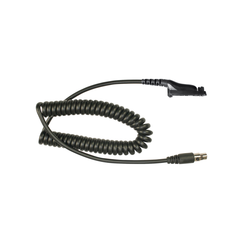 Cable para auricular para radios Motorola Mototurbo XPR6500, XPR6550, DGP-4150, DGP-6150, DGP-8550, DGP-5550, APX-7000, DP-3400