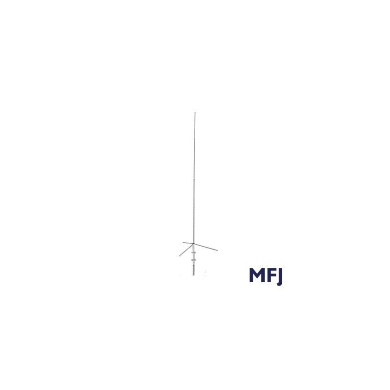 Antena Base UHF, VHF, Para Rango de Frecuencia de 144, 440 MHz.