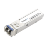 Transceptor Industrial SFP (Mini-Gbic), Multimodo, 1.25 Gbps de velocidad, Conectores LC Dúplex, Hasta 550 m de Distancia