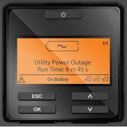 UPS APC SRT3000RMXLW-IEC, Doble conversión (en línea), 3 kVA, 2700 W, Seno, 100 V, 275 V