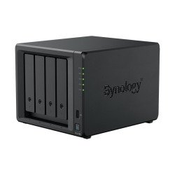 NAS Synology DS423+, 4 bahías núcleo cuádruple 2.0 GHz, hasta 72 TB, 2GB DDR4 ampliable hasta 6GB, 2 ptos LAN gigabit, USB 3.2 x